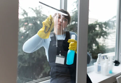 Nettoyage de vitres intérieures et extérieures à Curçay-sur-Dive